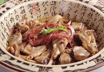 冬夜与溥庵主说川食戏作