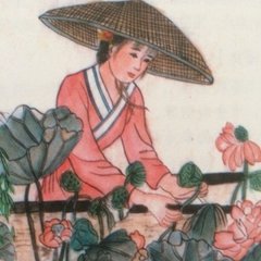 渔家傲·花底忽闻敲两桨