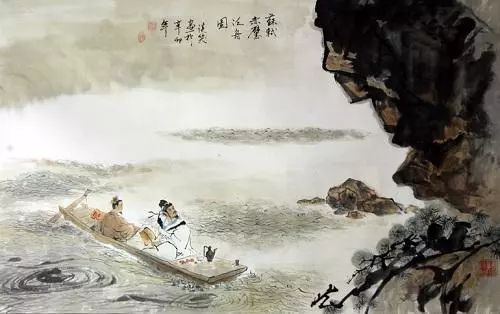 西湖与性上人话别