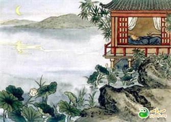 张七及辛大见寻南亭醉作（一作张七及辛大见访）