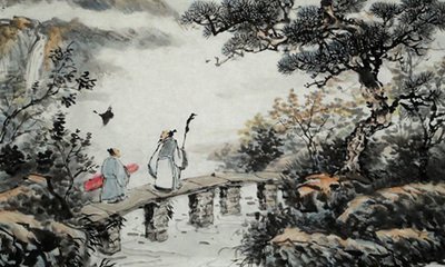 送友人归山