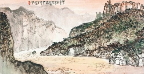 洛中送杨处厚入关便游蜀