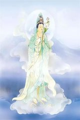 嗅花观音图