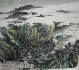 题稚川山水