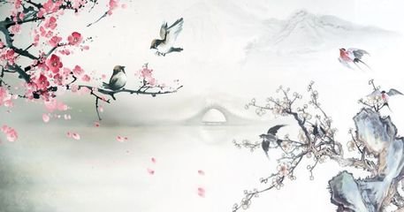 菩萨蛮·拍堤绿涨桃花水