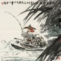 题伯时画严子陵钓滩