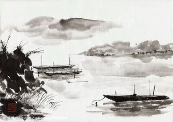 水龙吟·夜分溪馆渔灯