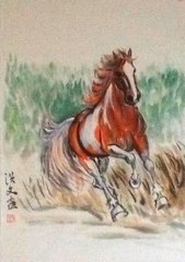 画马