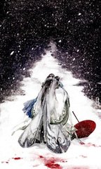 江滨晓步