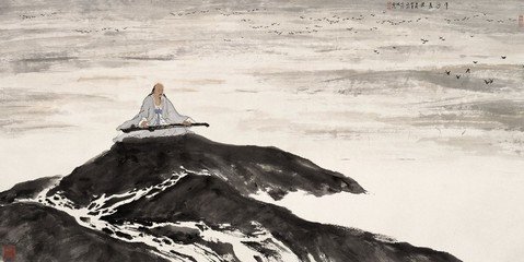 题张安国舍人平沙落雁图
