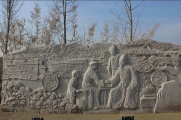 蕲春李丈解后游江上园劝游人不可折花木禁渔