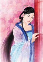 木兰花（美人书字）