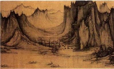 许道宁寒林