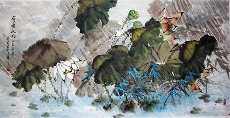 河传·燕扬晴景