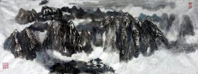 骆谷晚望