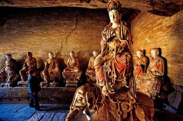 题崇庆寺壁