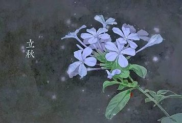 立秋日题安昌寺北山亭