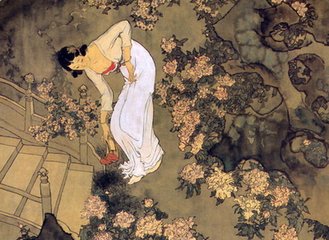 菩萨蛮·娟娟明月如霜白