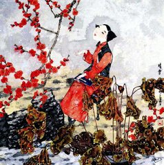 对花吟